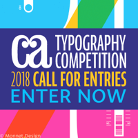 Communication Arts 2018 Typography Competition competition artwork