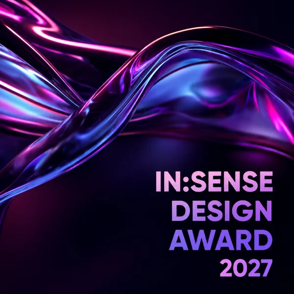 IN:SENSE Design Award 2027 competition artwork