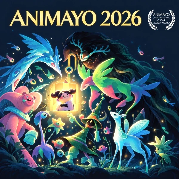 Animayo 2027 International Poster Contest competition artwork